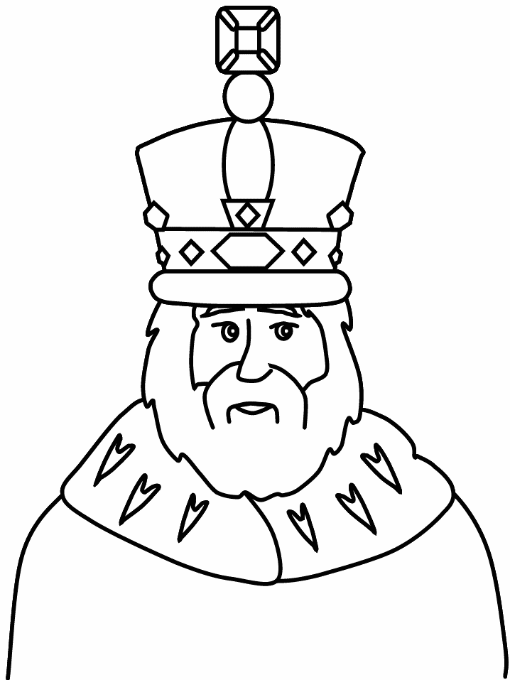 King Coloring Pages king1 Printable 2021 3698 Coloring4free