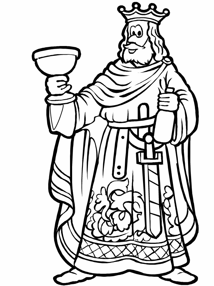 King Coloring Pages king3 Printable 2021 3700 Coloring4free