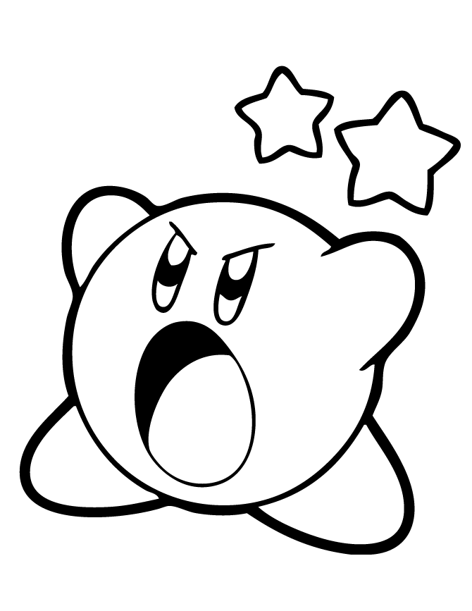 Kirby Coloring Pages Kirby Printable 2021 3715 Coloring4free