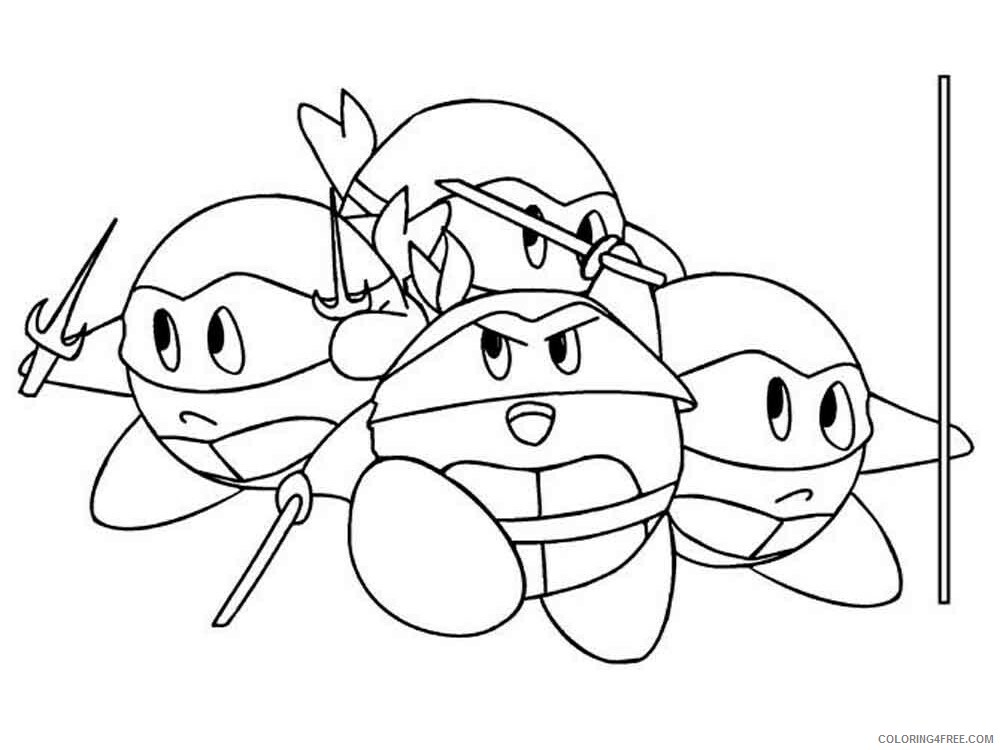 Kirby Coloring Pages kirby 13 Printable 2021 3718 Coloring4free