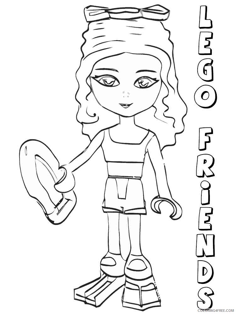 LEGO Friends Coloring Pages lego friends 10 Printable 2021 3794 Coloring4free