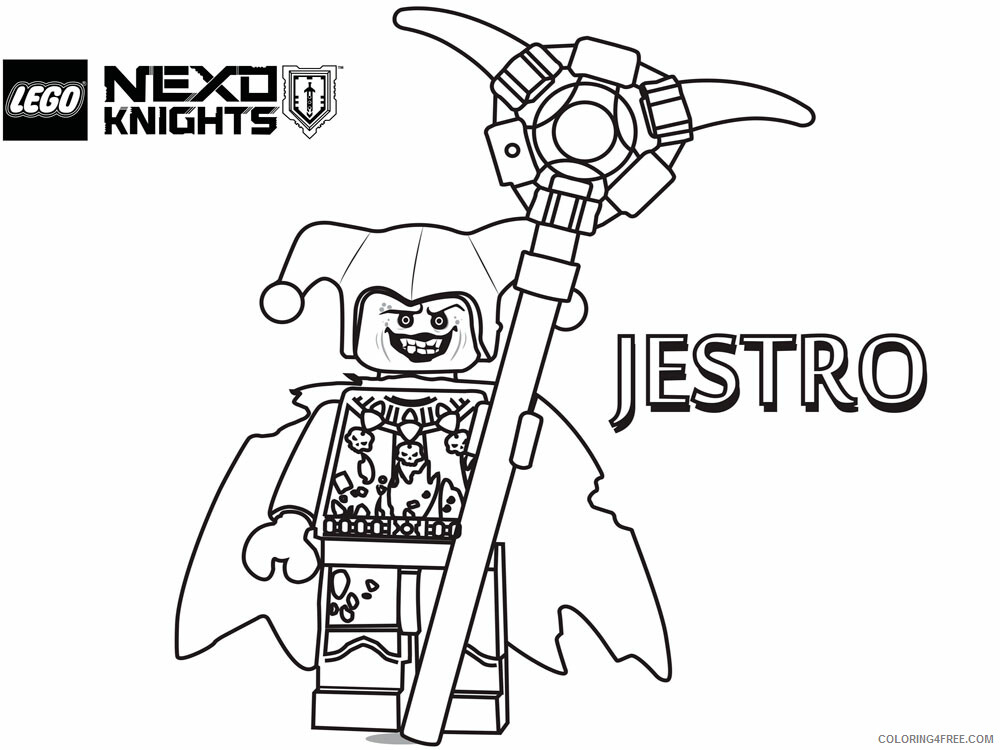 LEGO Nexo Knights Coloring Pages lego nexo knight for boys 12 Printable 2021 3812 Coloring4free