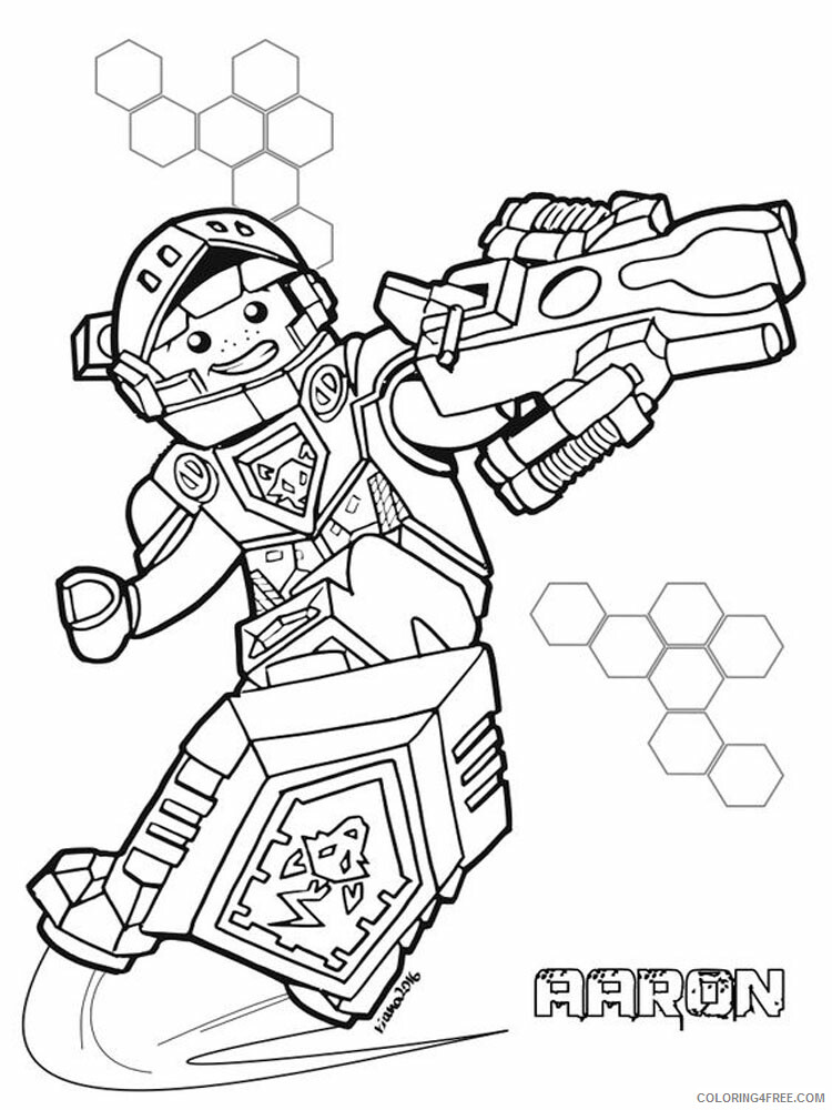 LEGO Nexo Knights Coloring Pages lego nexo knight for boys 18 Printable 2021 3818 Coloring4free
