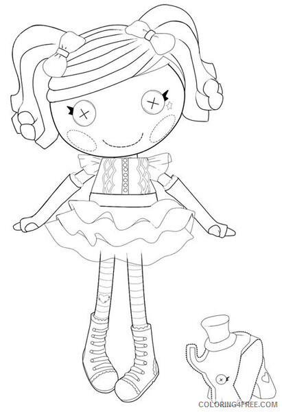 Lalaloopsy Coloring Pages Lalaloopsy Free Printable 2021 3753 Coloring4free