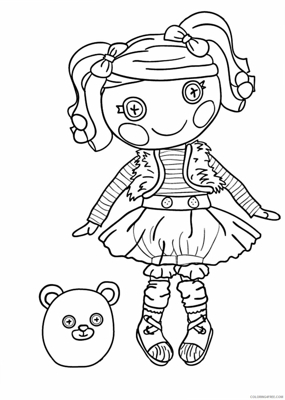 Lalaloopsy Coloring Pages Lalaloopsy Pictures Printable 2021 3757 Coloring4free