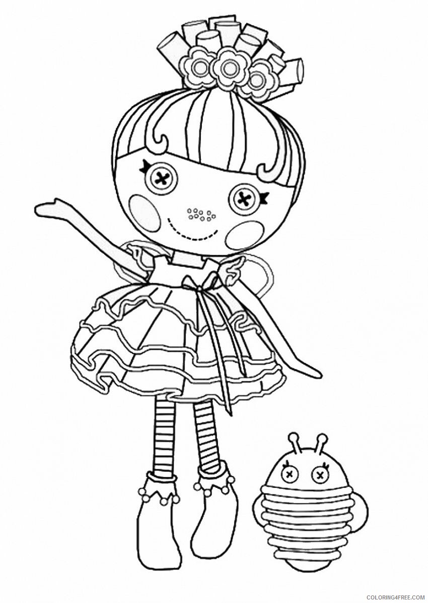 Lalaloopsy Coloring Pages Lalaloopsy Pix E Flutters Colroing Printable 2021 3767 Coloring4free