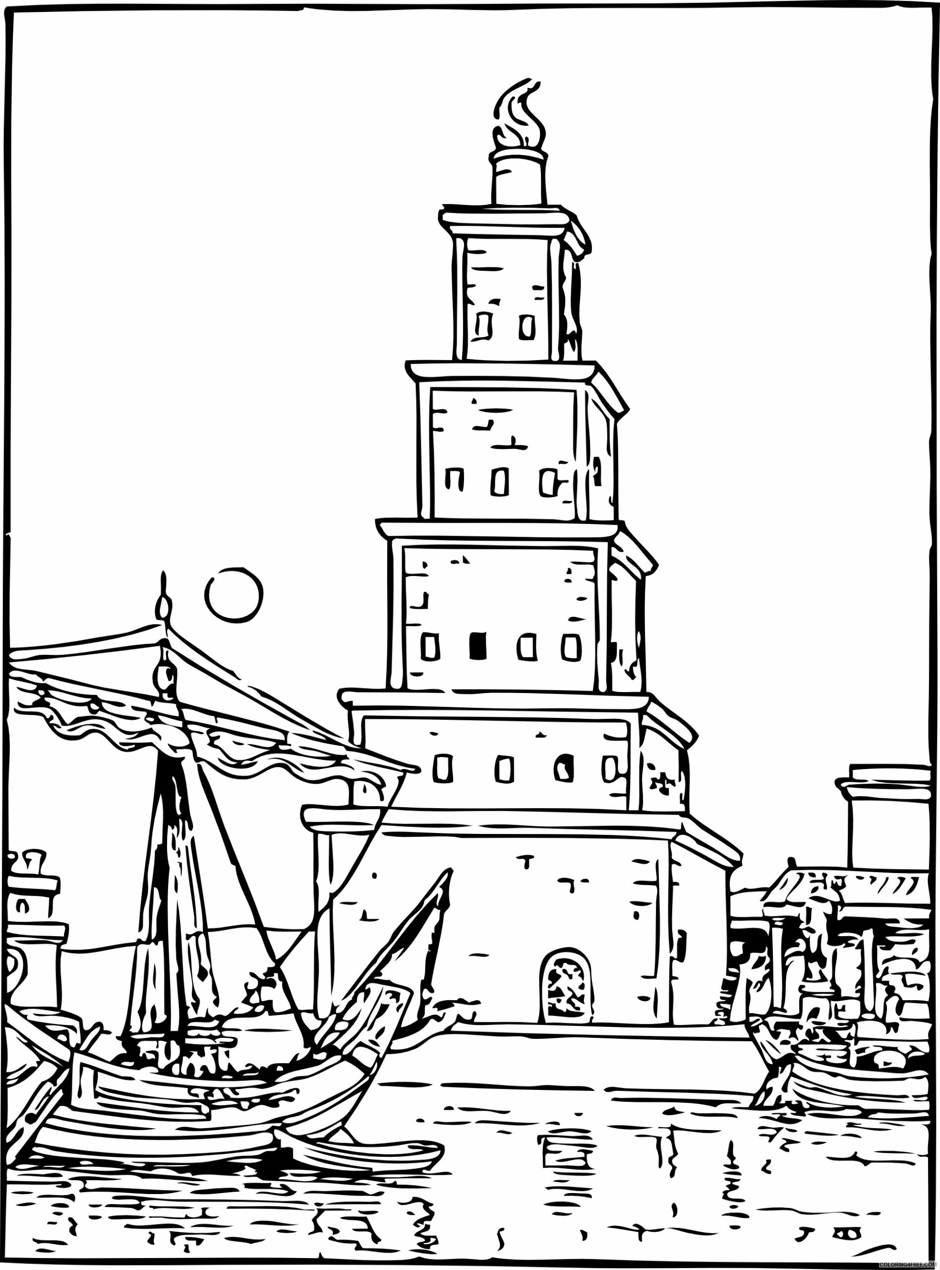 Lighthouse Coloring Pages Download Lighthouse Printable 2021 3845 Coloring4free