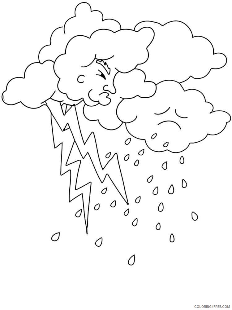Lightning Coloring Pages Lightning 3 Printable 2021 3851 Coloring4free