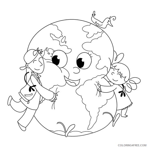 Love Coloring Pages Love Earth Day Printable 2021 3934 Coloring4free