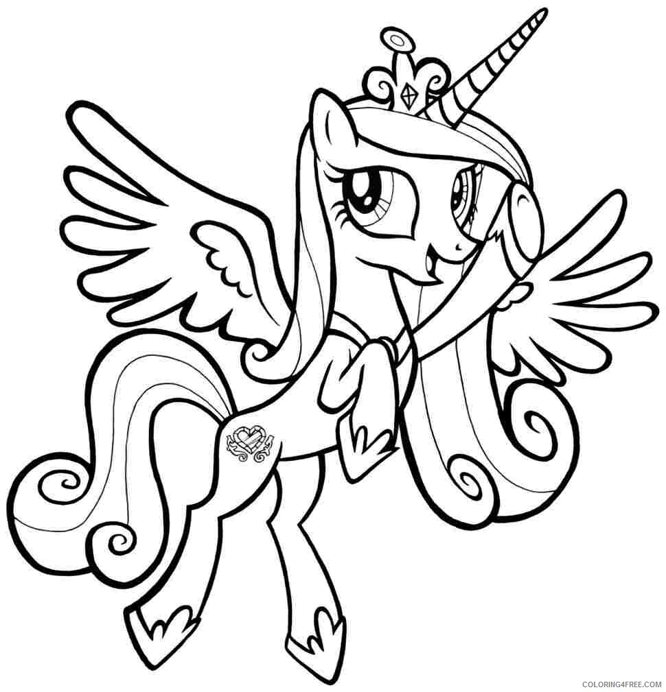 MLP Coloring Pages Free MLP Printable 2021 4137 Coloring4free