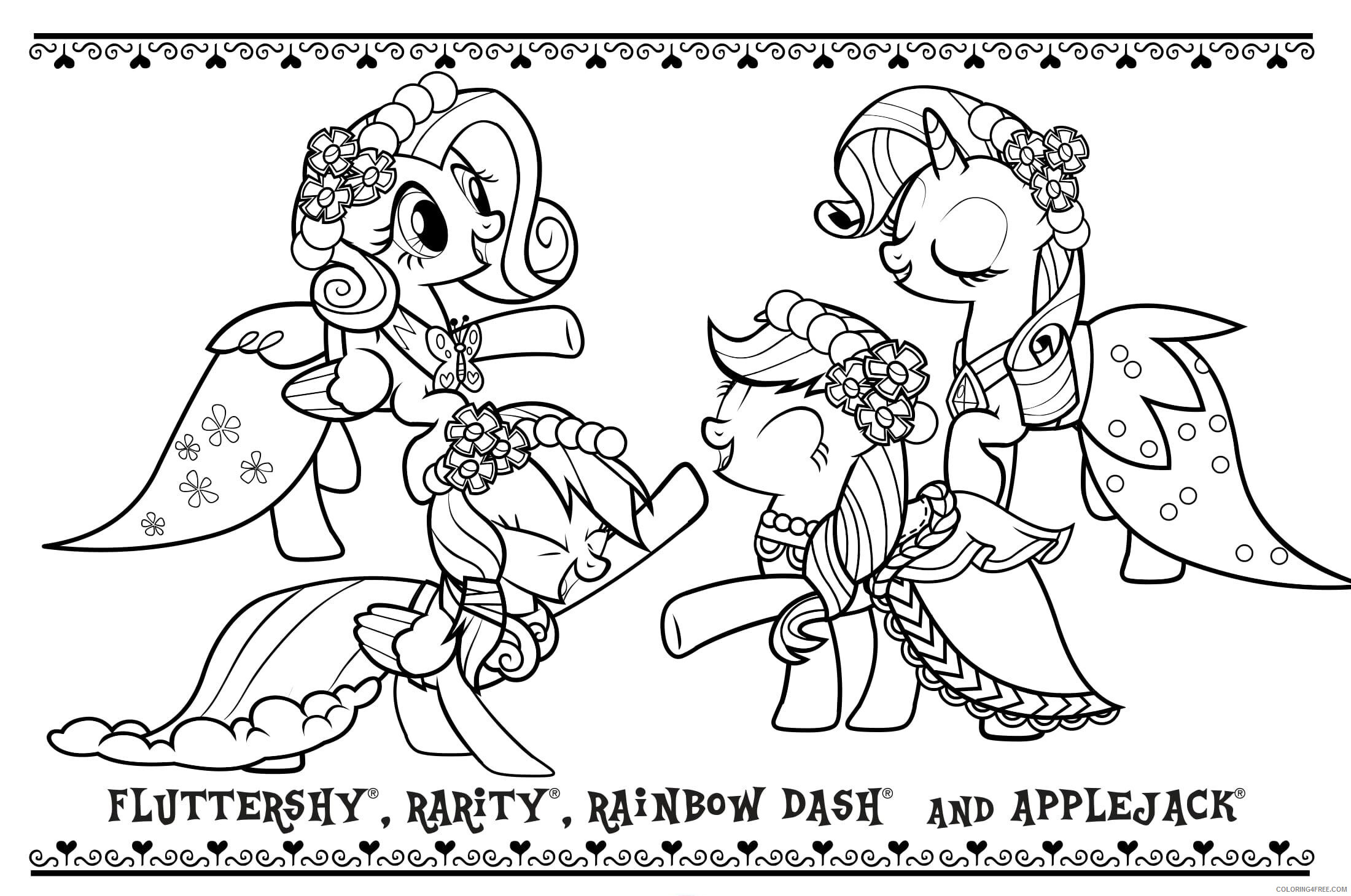 MLP Coloring Pages MLP Printable 2021 4140 Coloring4free