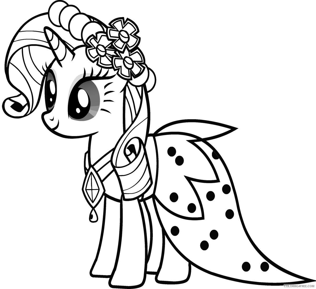 MLP Coloring Pages Print Free MLP Printable 2021 4144 Coloring4free