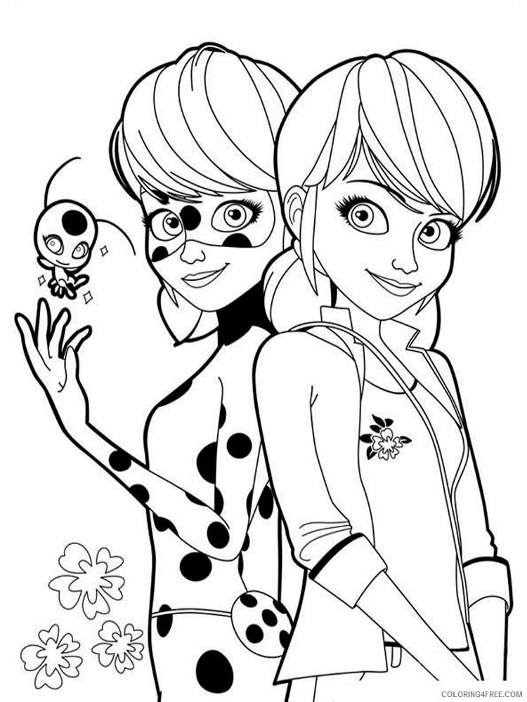 Marinette Coloring Pages Marinette 5 Printable 2021 3977 Coloring4free