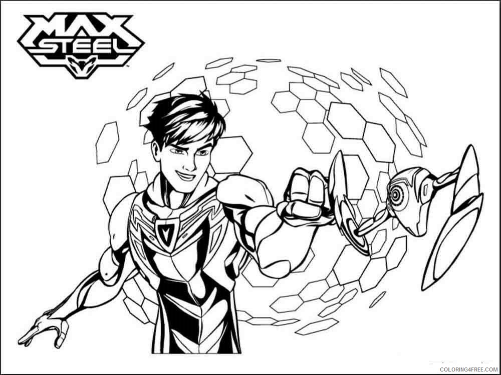 Max Steel Coloring Pages max steel 17 Printable 2021 4000 Coloring4free ...