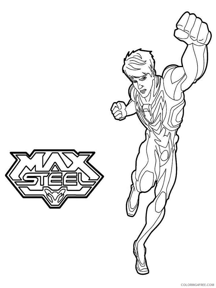 Max Steel Coloring Pages max steel 4 Printable 2021 4002 Coloring4free