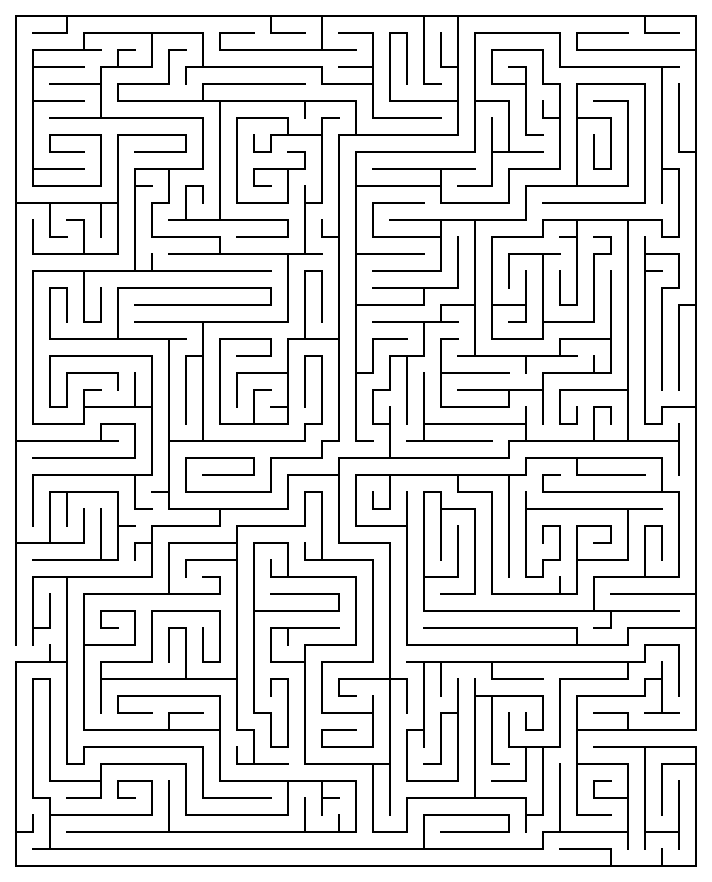 Maze Coloring Pages Hard Mazes Printable 2021 4022 Coloring4free