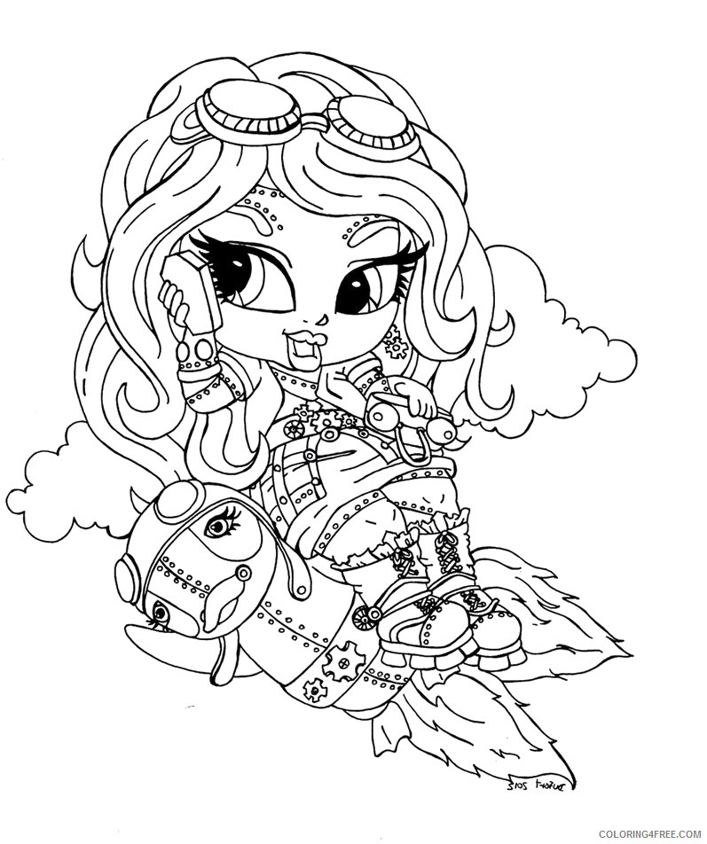 Monster High Coloring Pages Monster High Baby Printable 2021 4185 Coloring4free