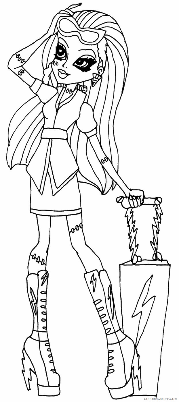 Monster High Coloring Pages monster_high_cl_15 Printable 2021 4175 Coloring4free