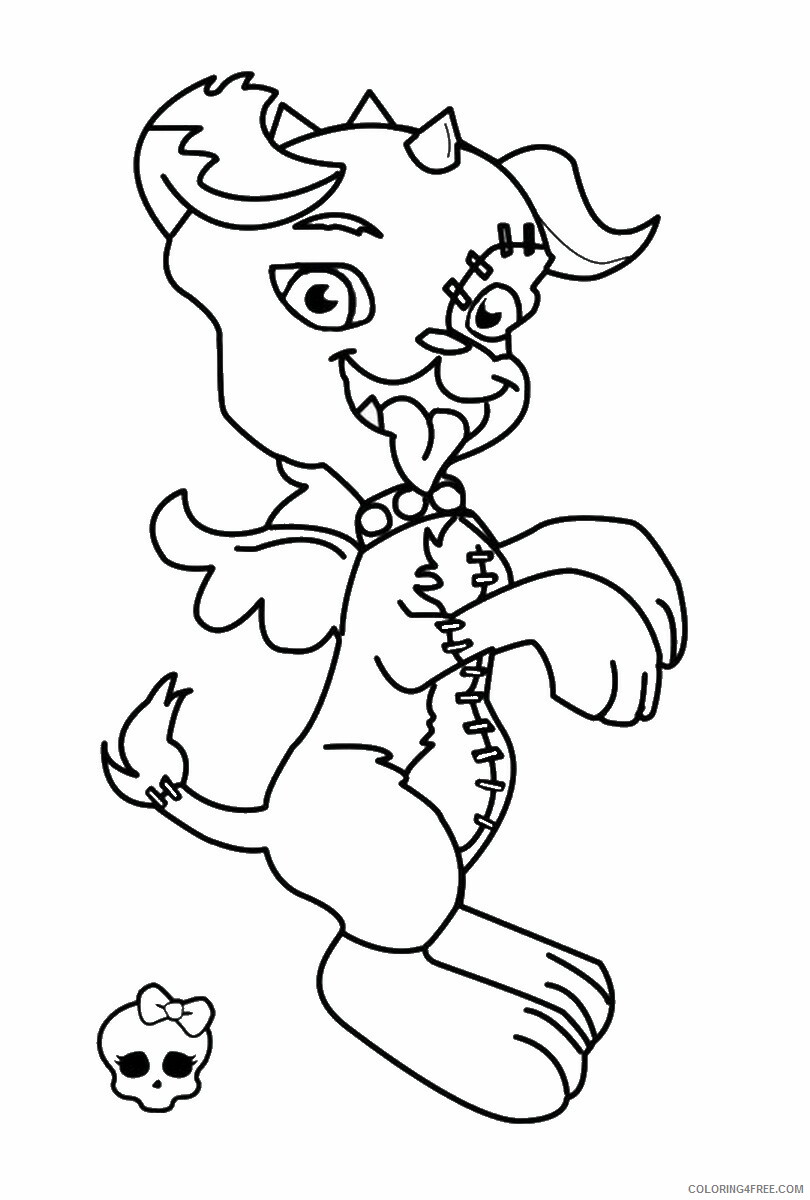 Monster High Coloring Pages monster_high_cl_39 Printable 2021 4181 Coloring4free
