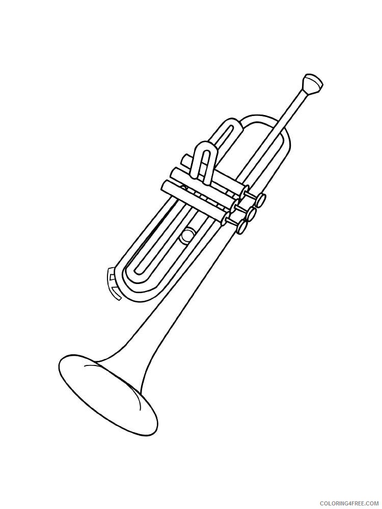 Musical Instrument Coloring Pages Musical Instrument 26 Printable 2021 4343 Coloring4free
