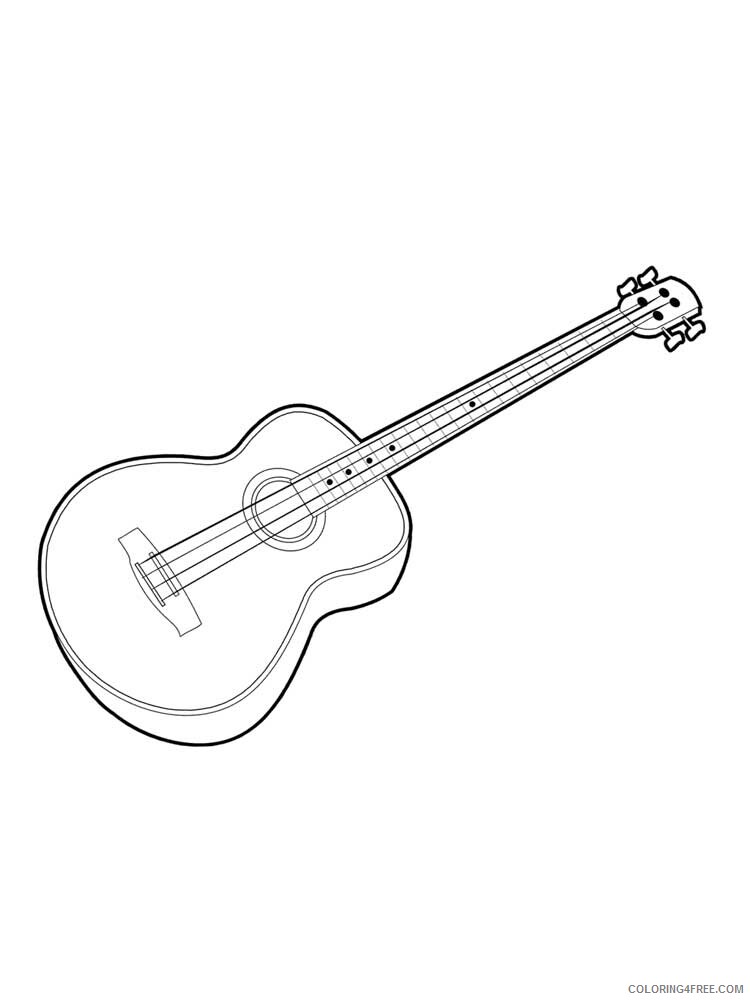 Musical Instrument Coloring Pages Musical Instrument 31 Printable 2021 4349 Coloring4free