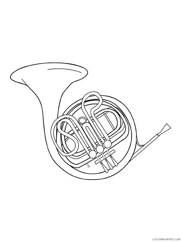 Musical Instrument Coloring Pages Musical Instrument 32 Printable 2021 4350 Coloring4free