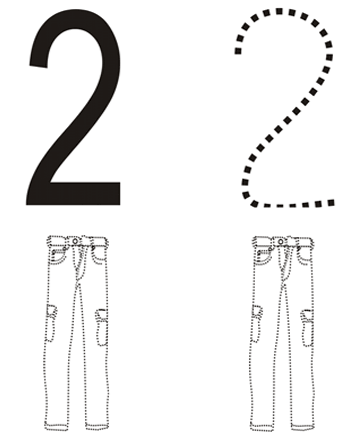 Number Coloring Pages number 2 Printable 2021 4415 Coloring4free