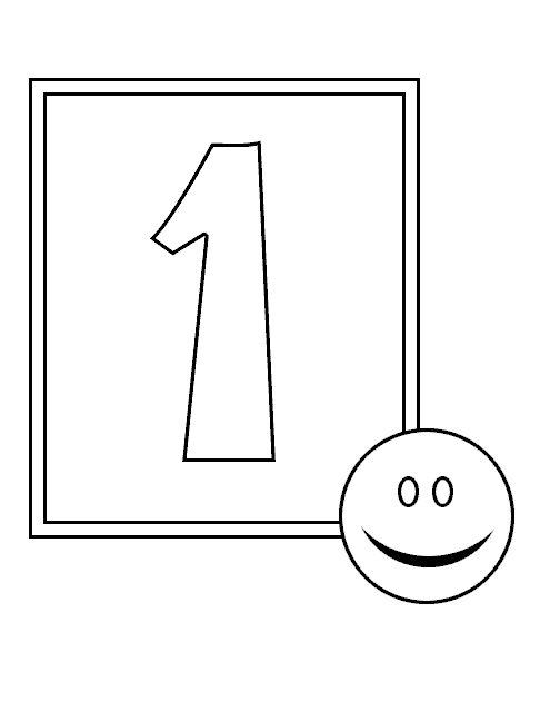 Number Coloring Pages numbers 1 Printable 2021 4423 Coloring4free