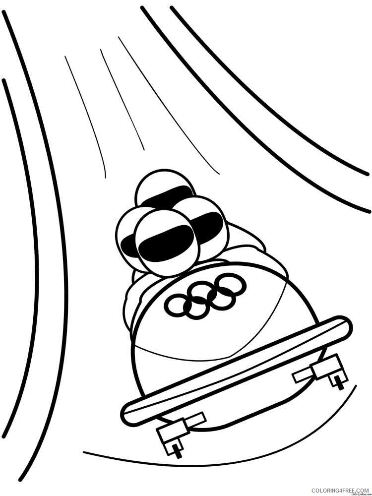 Olympic Games Coloring Pages Olympic games 20 Printable 2021 4445 Coloring4free