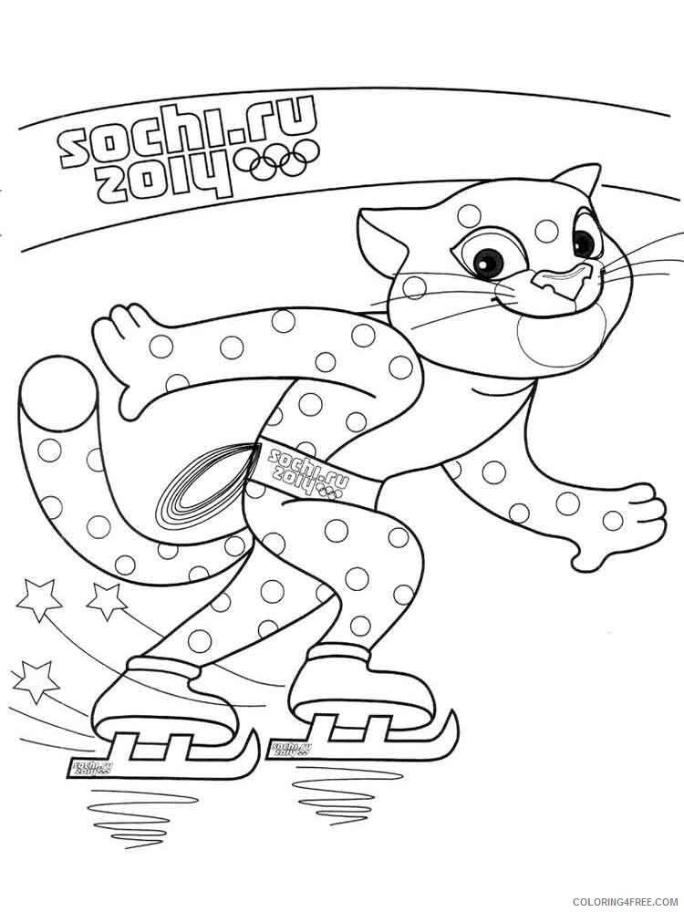 Olympic Games Coloring Pages Olympic games 22 Printable 2021 4446 Coloring4free