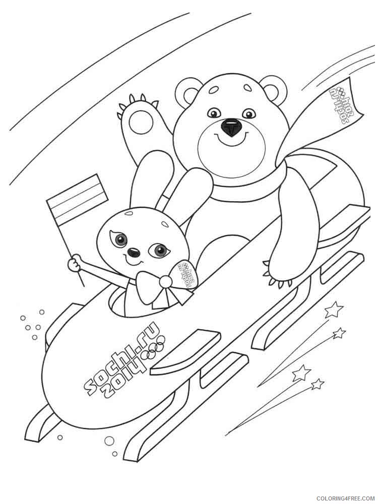 Olympic Games Coloring Pages Olympic games 23 Printable 2021 4447 Coloring4free