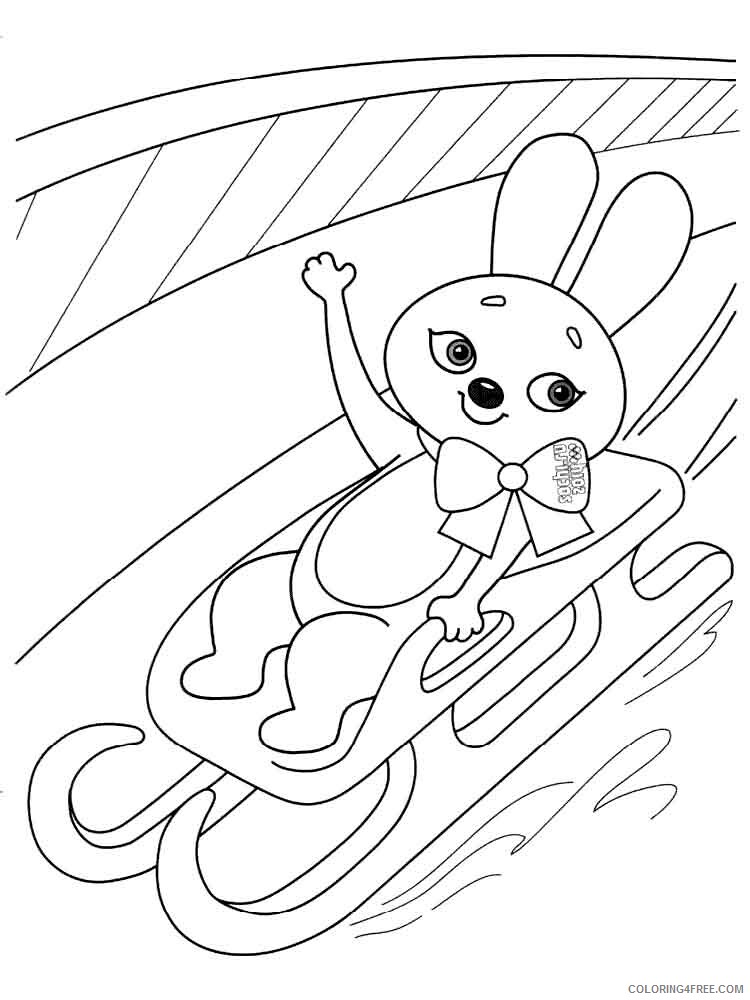Olympic Games Coloring Pages Olympic games 5 Printable 2021 4453 Coloring4free