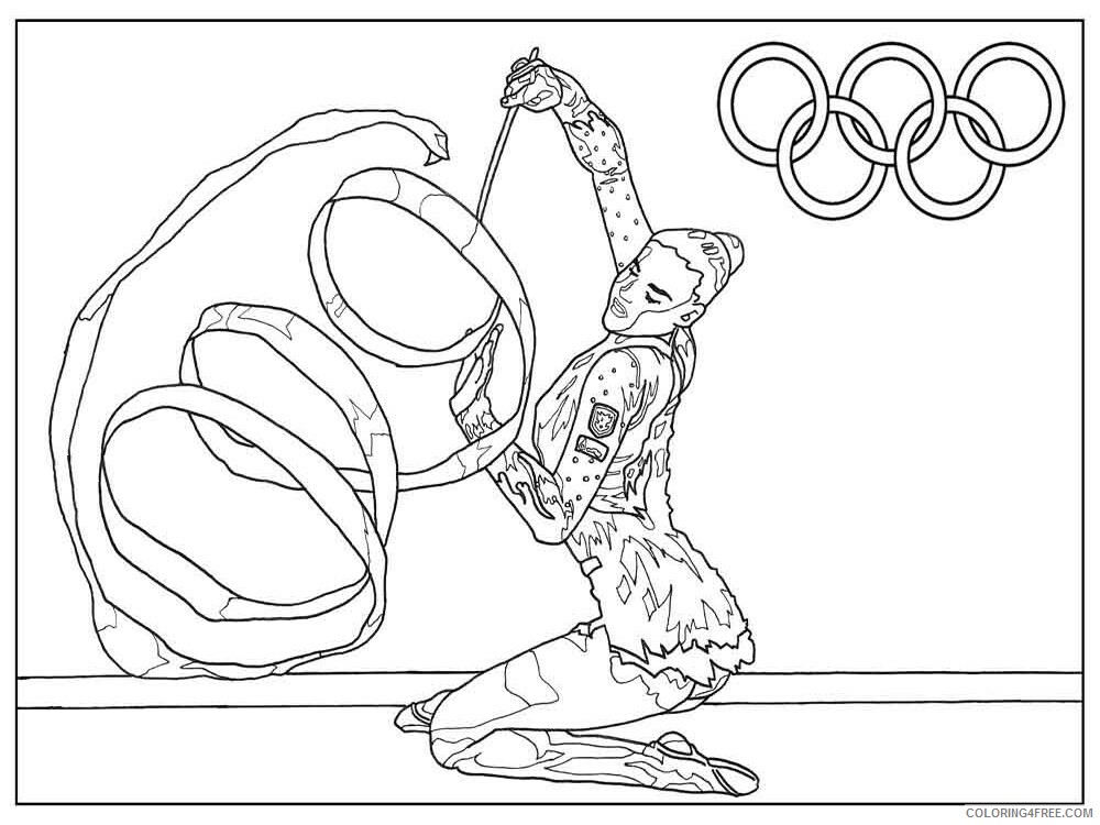 Olympic Games Coloring Pages Olympic games 6 Printable 2021 4454 Coloring4free
