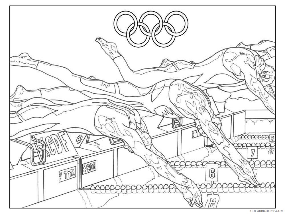 Olympic Games Coloring Pages Olympic games 7 Printable 2021 4455 Coloring4free