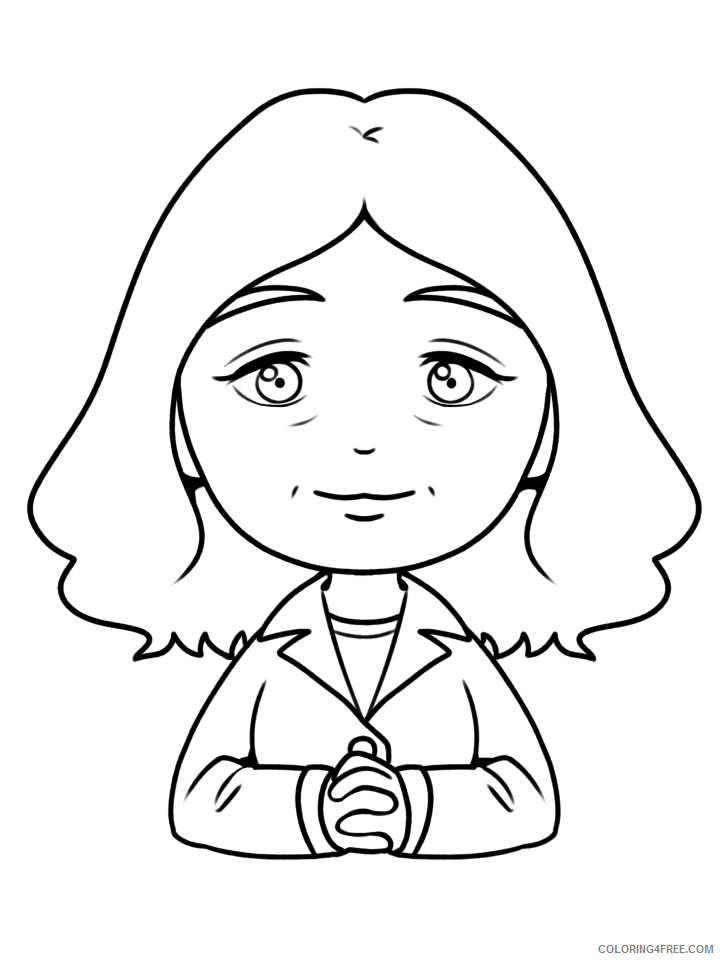 People Coloring Pages dr tam Printable 2021 4506 Coloring4free