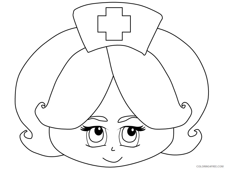 People Coloring Pages nurse13 Printable 2021 4520 Coloring4free