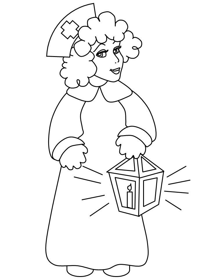People Coloring Pages nurse8 Printable 2021 4526 Coloring4free
