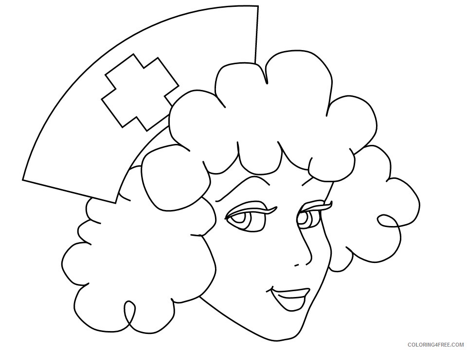 People Coloring Pages nurse9 Printable 2021 4527 Coloring4free