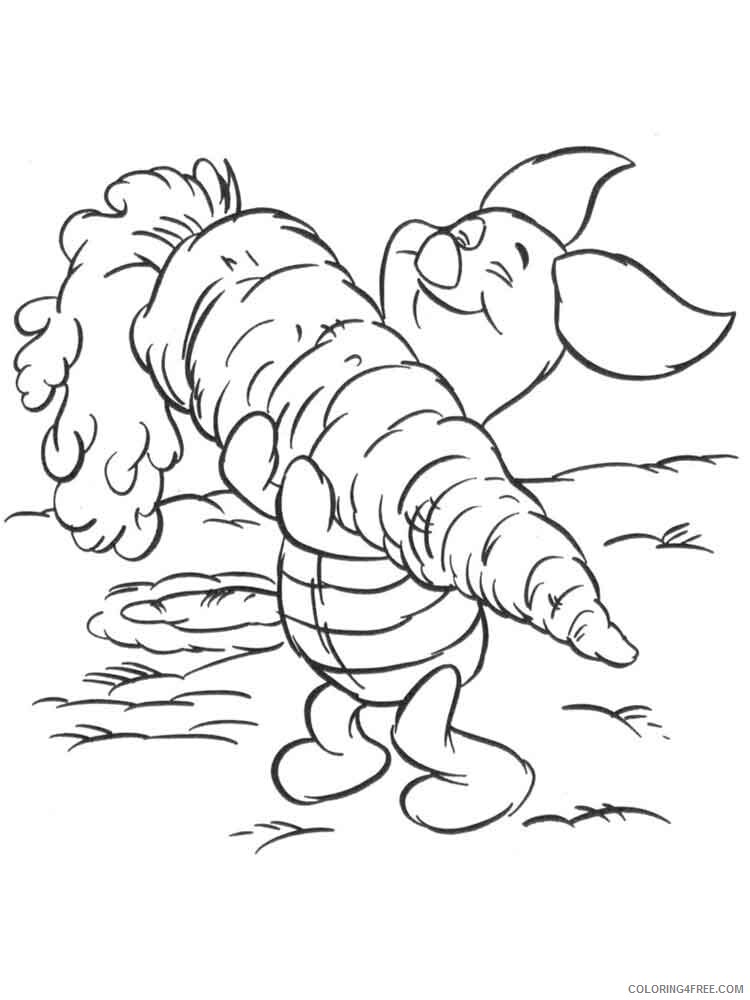 Piglet Coloring Pages piglet 4 Printable 2021 4545 Coloring4free
