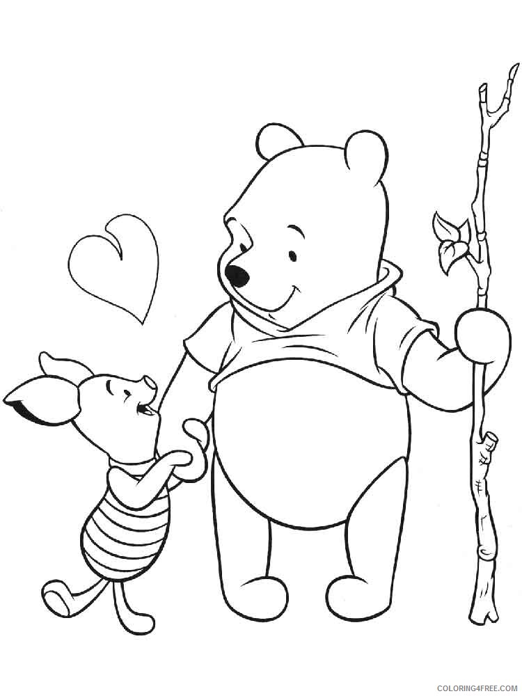 Piglet Coloring Pages piglet 9 Printable 2021 4547 Coloring4free