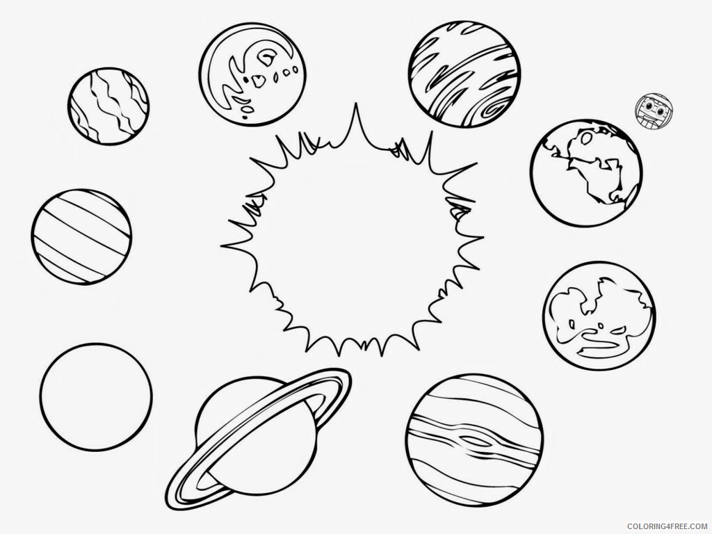 Planets Coloring Pages Solar System Planets Printable 2021 4618 Coloring4free