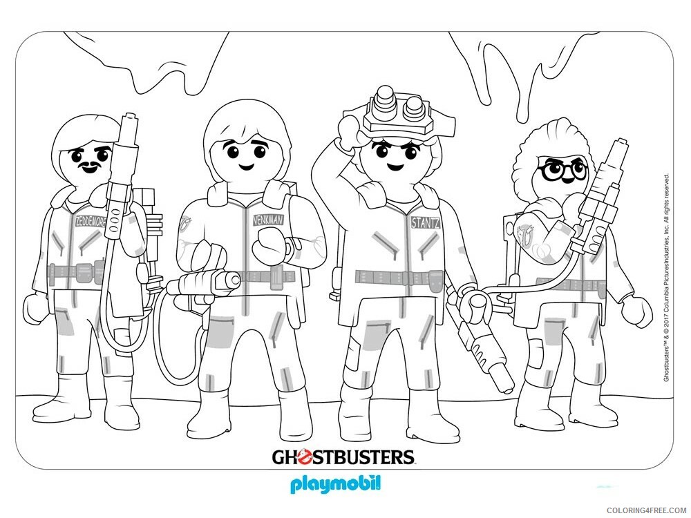 Playmobil Coloring Pages Playmobil 16 Printable 2021 4633 Coloring4free