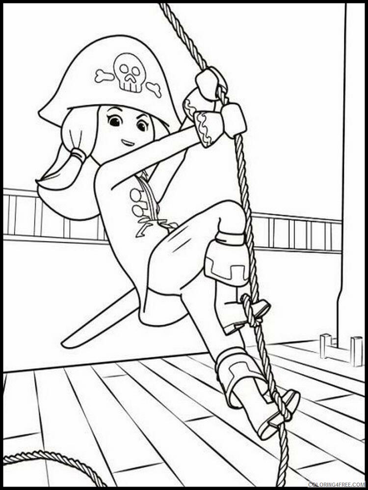 Playmobil Coloring Pages Playmobil 2 Printable 2021 4637 Coloring4free