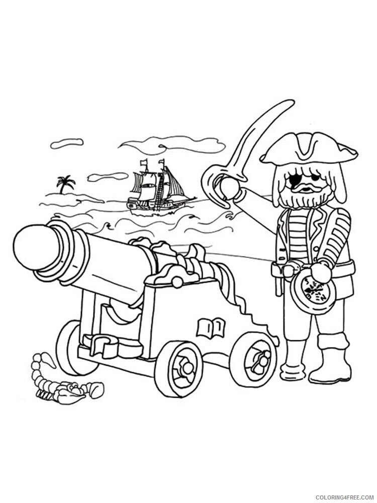 Playmobil Coloring Pages Playmobil 9 Printable 2021 4645 Coloring4free