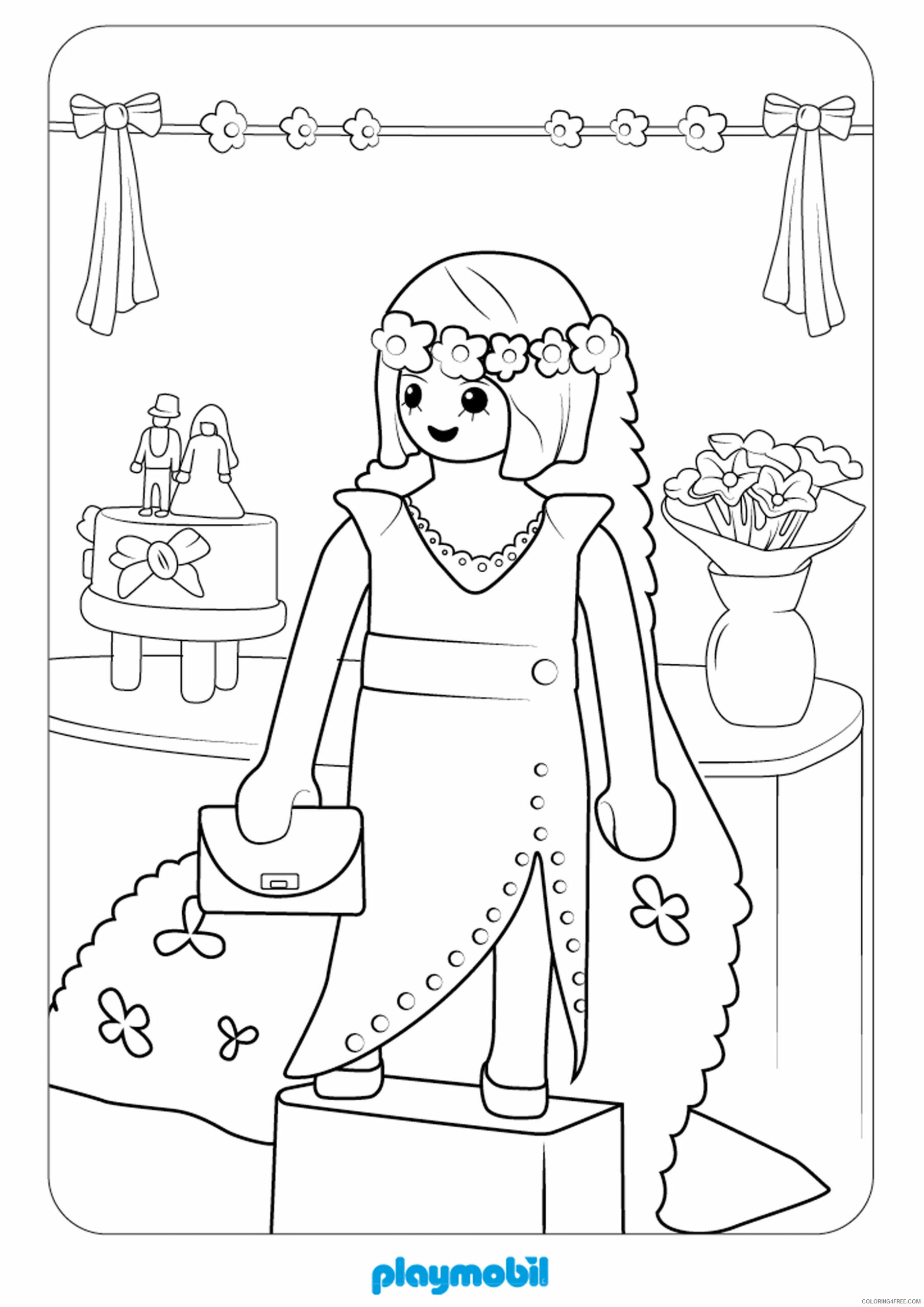 Playmobil Coloring Pages Playmobil Movie Printable 2021 4648 Coloring4free