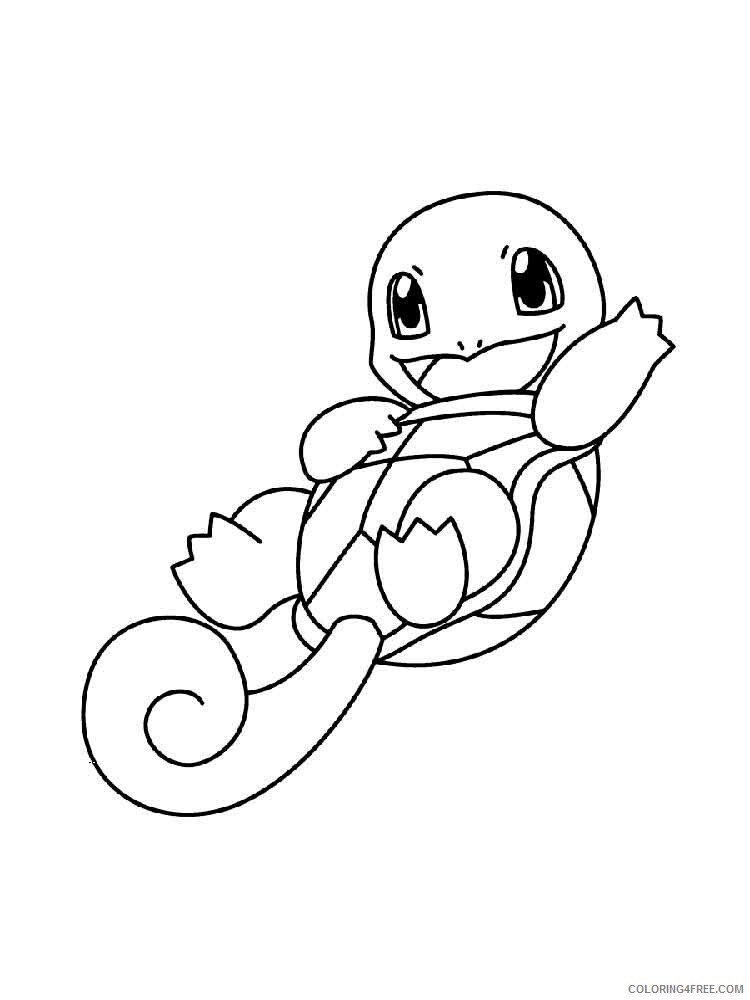 Pokemon Squirtle Coloring Pages squirtle 7 Printable 2021 4656 Coloring4free