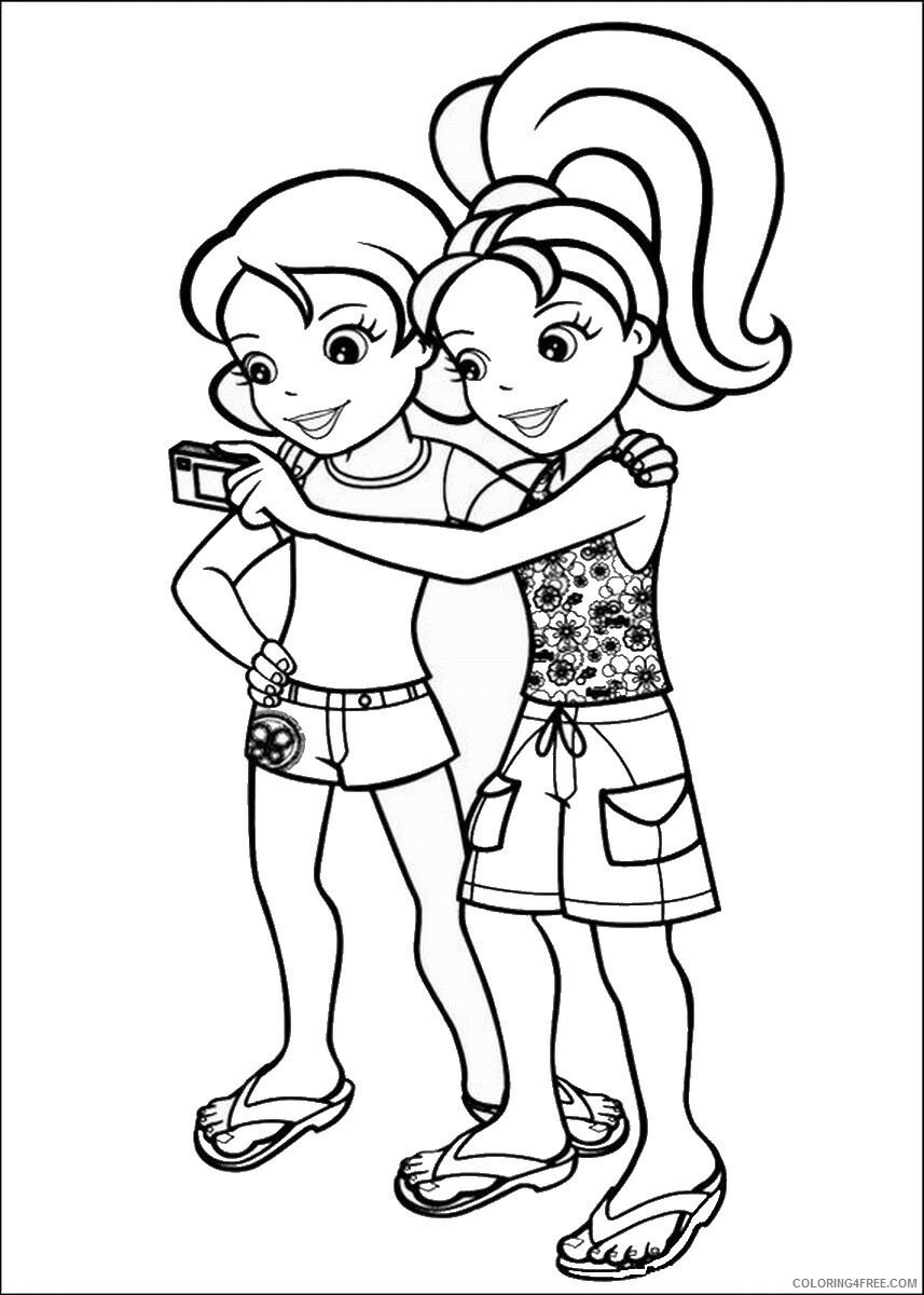 Polly Pocket Coloring Pages Polly Pocket 14 Printable 2021 4668 Coloring4free