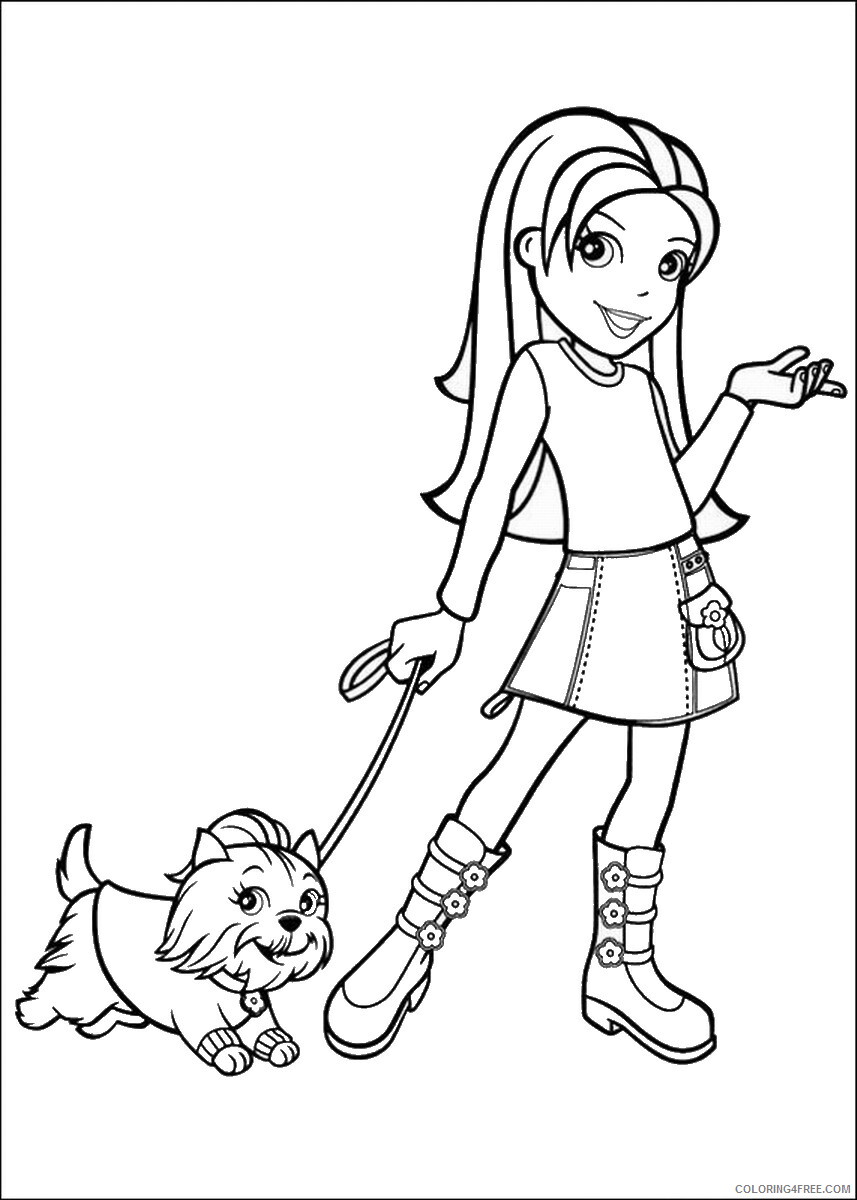 Polly Pocket Coloring Pages Polly Pocket 8 Printable 2021 4681 Coloring4free