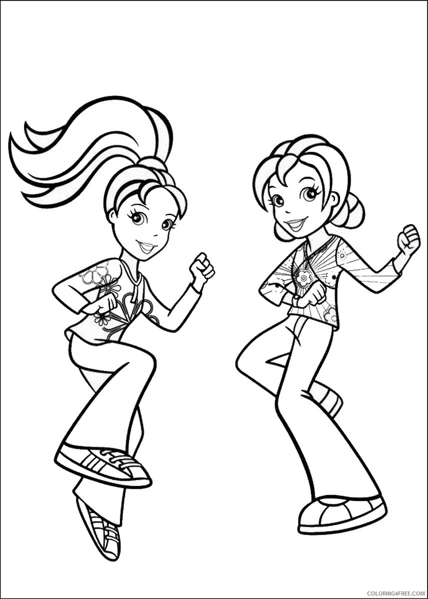 Polly Pocket Coloring Pages Polly Pocket 9 Printable 2021 4683 Coloring4free