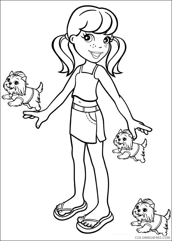 Polly Pocket Coloring Pages Polly Pocket Images Printable 2021 4684 Coloring4free